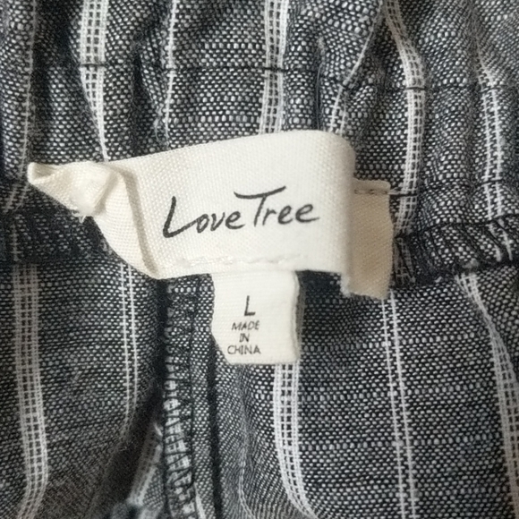 Striped Paperbag Shorts - Picture 5 of 8